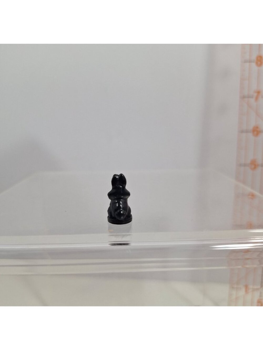 Polly Pocket Black Rabbit Figure Vintage 90s 1991 Mini Bunny - Picture 8 of 11